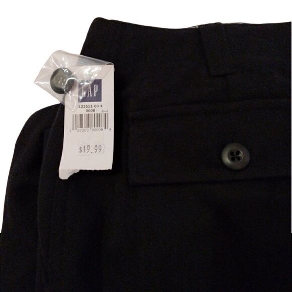 Womens New Gap Dress Pants - Blk. - sz. 8 - Picture 1 of 2